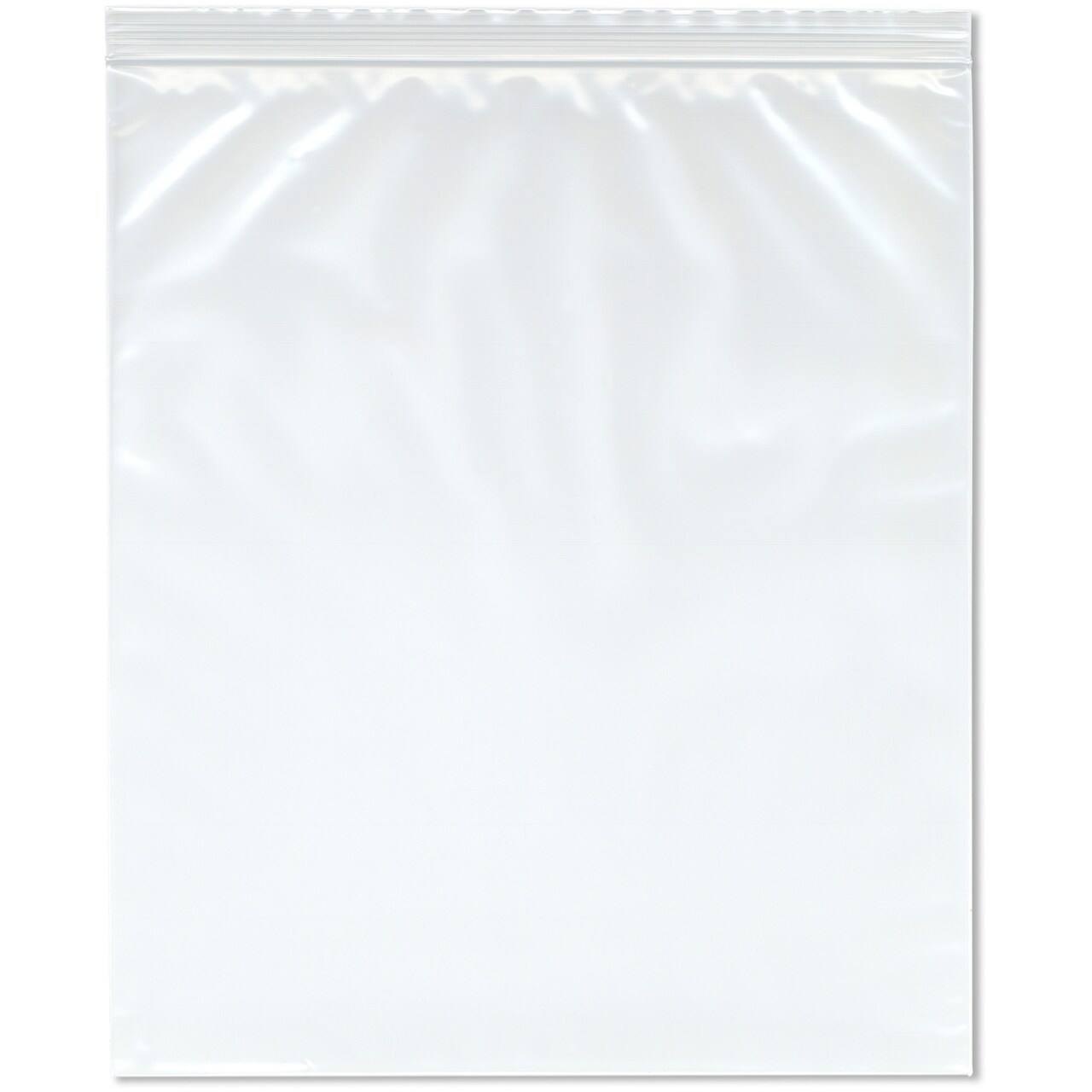 Plymor 12" x 14" (Pack of 100), 4 Mil Heavy Duty Zipper Reclosable Plastic Bags